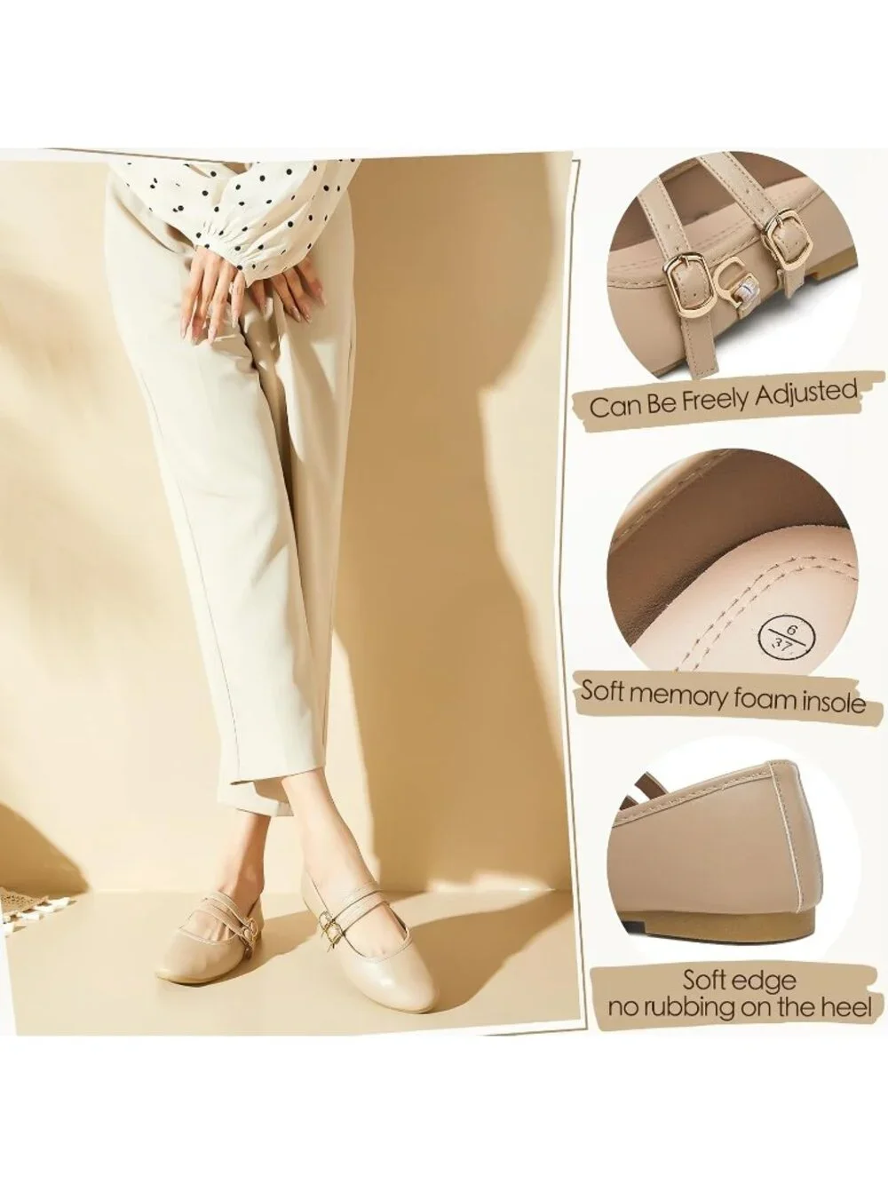 N/A comfortable flats